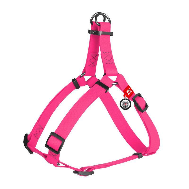 

Шлея WAUDOG Waterproof COLLARTEX розовый водостойкая 27677 (4823089319292)