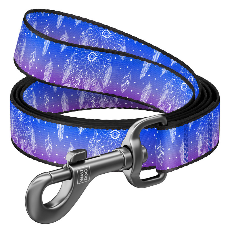

Поводок WAUDOG Nylon Ловец снов нейлон разноцветный 4830 (4823089317922)