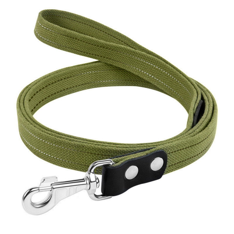 

Поводок CoLLaR брезент зеленый х/б тесьма 0506 (4820082490812)