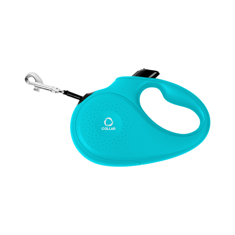 

Поводок-рулетка COLLAR пластик голубой 81262 (4823089312040)