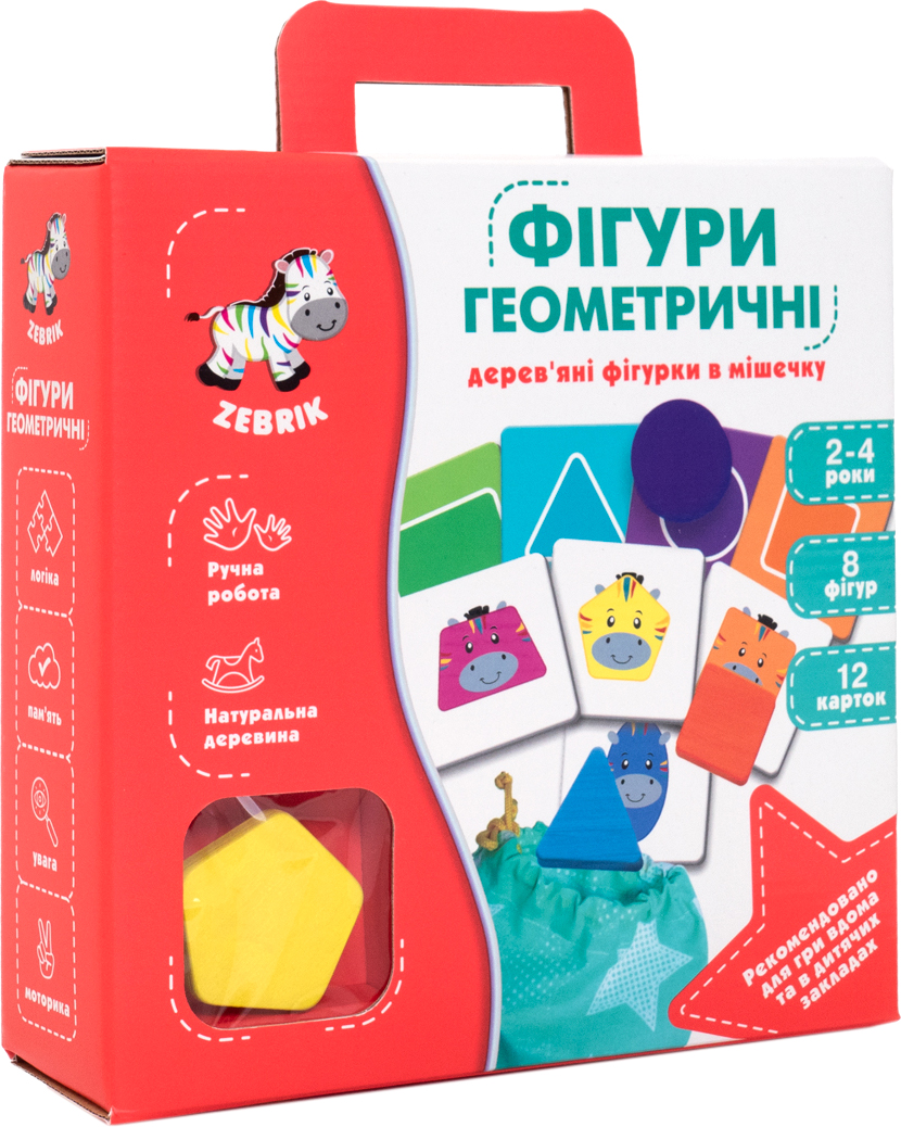 

Набор Vladi Toys Геометрические фигуры (ZB2001-02) (4820195056769)