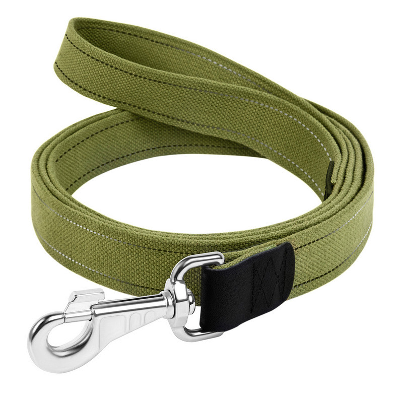

Поводок CoLLaR брезент зеленый х/б тесьма 0510 (4820082490850)