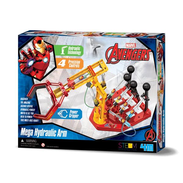 

Науковий набір 4M Disney Ironman Залізна людина Гідравлічна мегарука (00-06214)