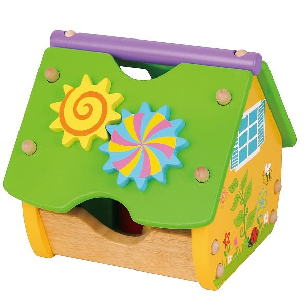 

Дерев'яний сортер Viga Toys Веселий будиночок (59485)