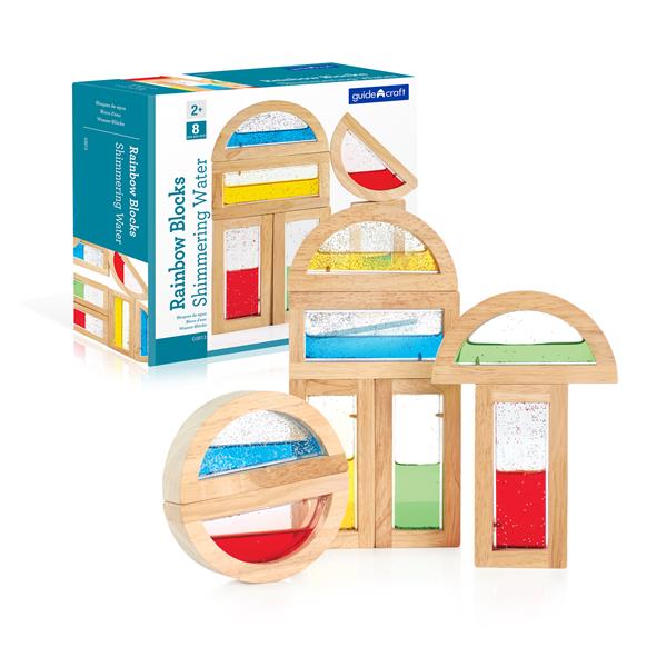 

Набір стандартних блоків Guidecraft Block Play Кольорова вода (G3013)