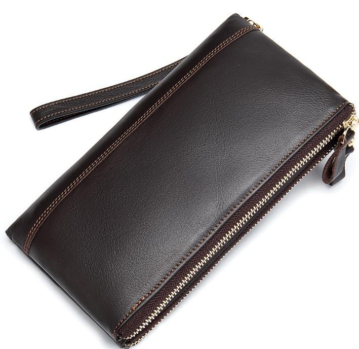 

Мужской кожаный клатч TIDING BAG 8027C