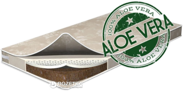 

Матрас Flitex Aloe Vera Latex Coconut 60х120х12 (FT10.5.02)
