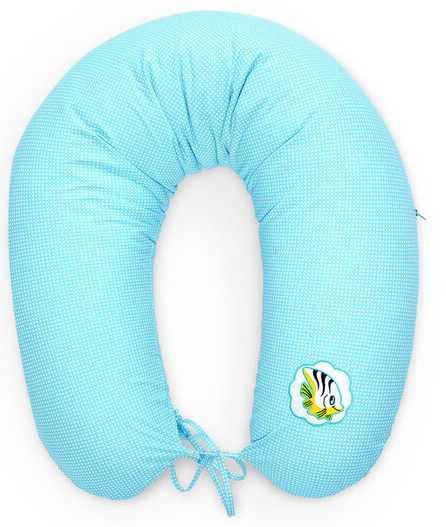 

Подушка для кормления IDEIA Papaella Эконом 30х170 см Бирюзовая