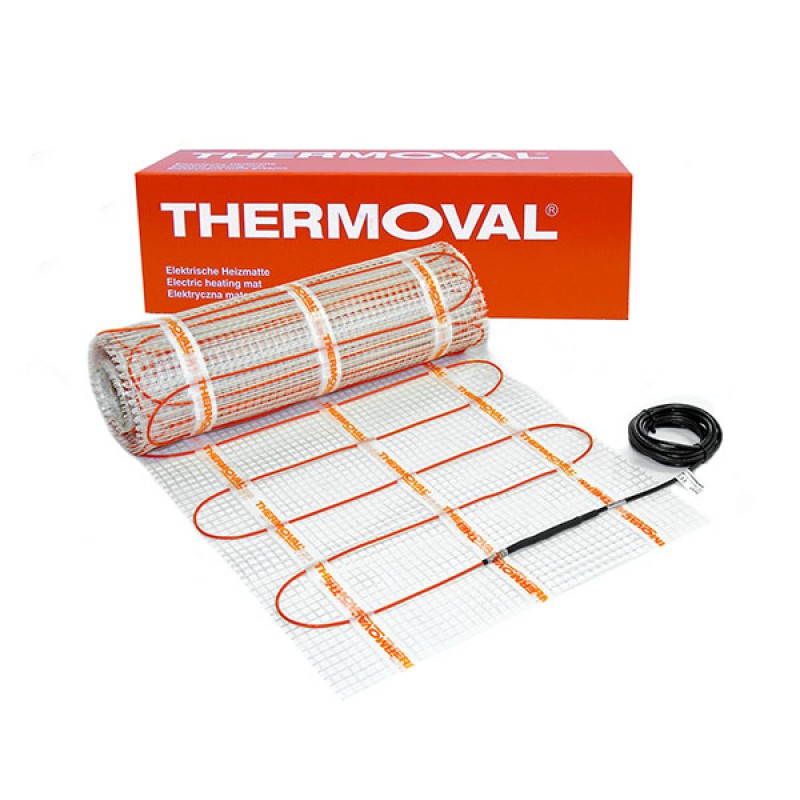 

Теплый пол THERMOVAL Двухжильный мат TV TO 50(керамика) 1190 Вт 7,0 м.кв (0,5х14м)