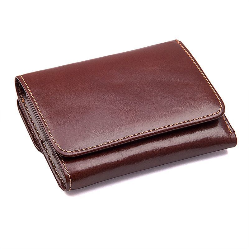 

Кошелек мужской Vintage 14648 кожаный коричневый