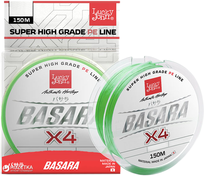

Шнур Lucky John Basara 150 м 0.113 мм 5.75 кг (LJ4100-011)