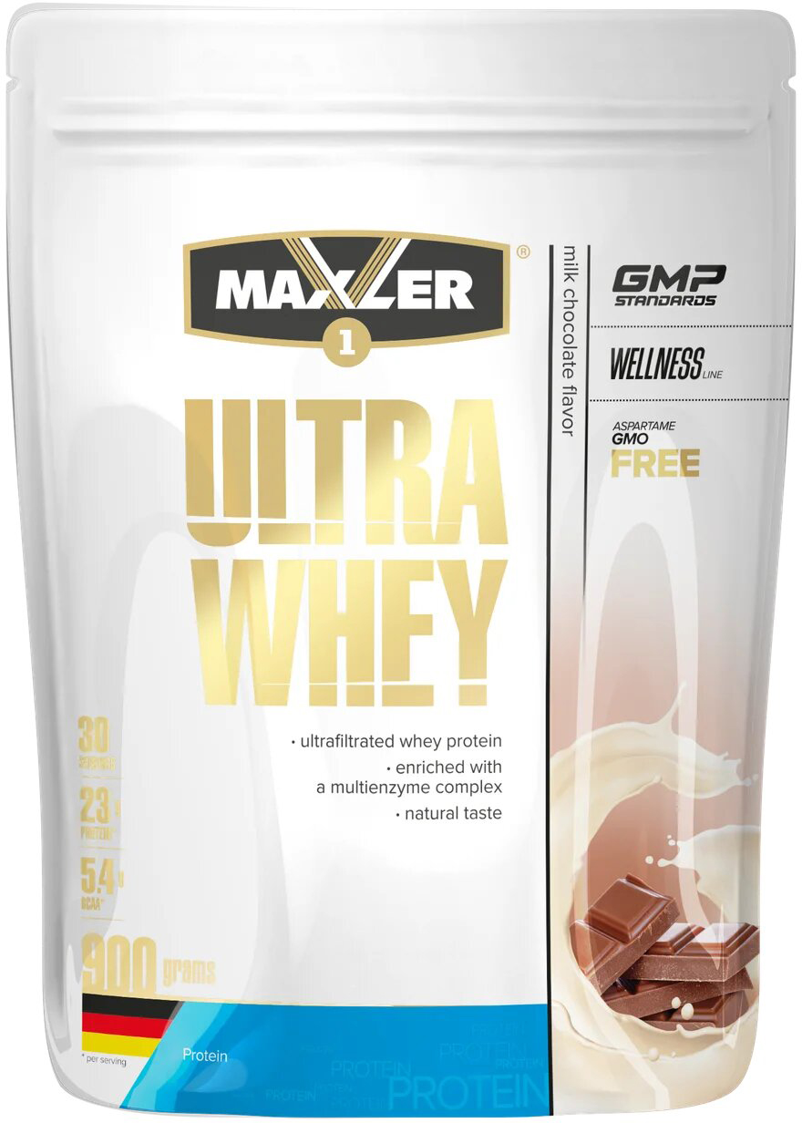 

Протеин Maxler Ultra Whey 900 г Milk chocolate (4260122320738)