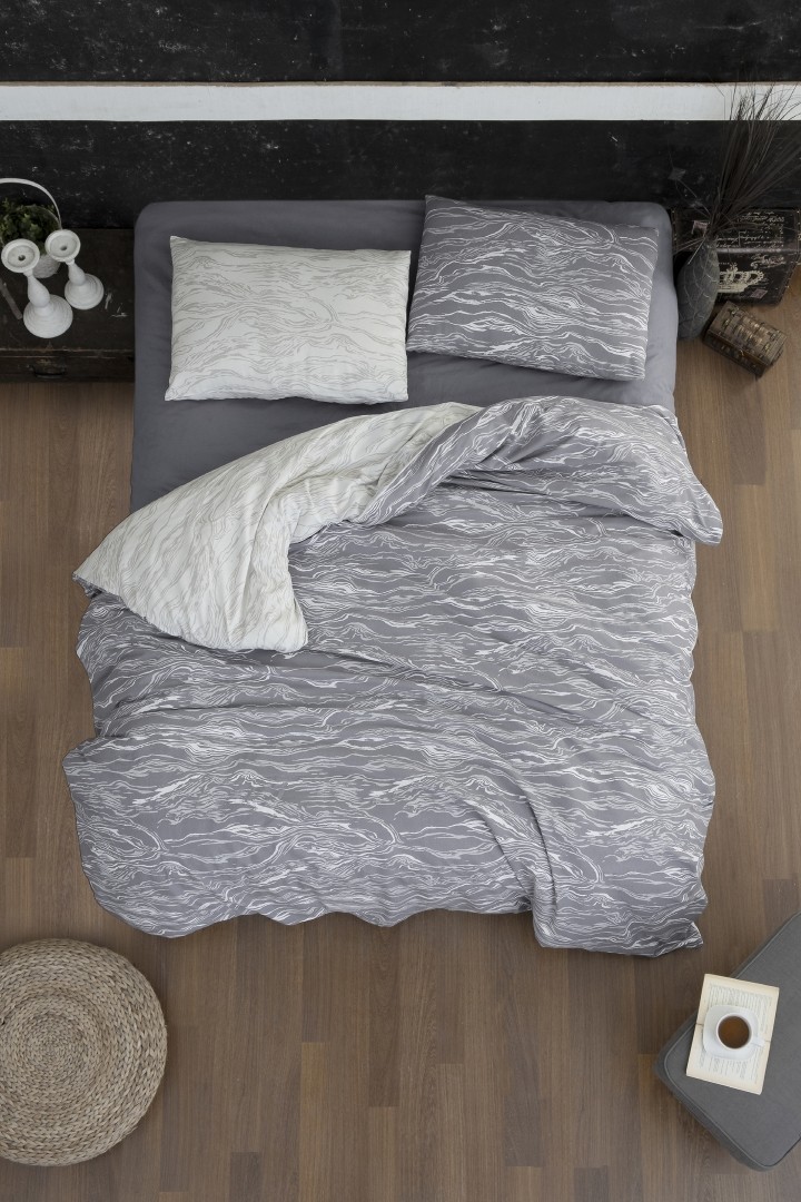 

Комплект постельного белья First Choice Фланель 200х220 "Larnell Grey"