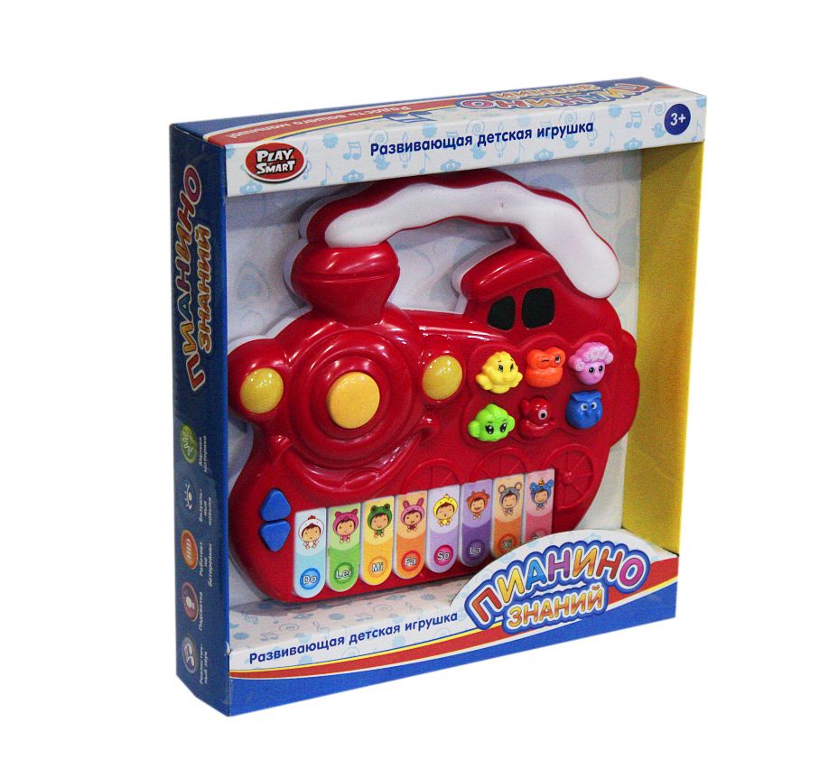 

Пианино знаний Паровозик Play Smart (7252A/B/C/D/E) (124631)
