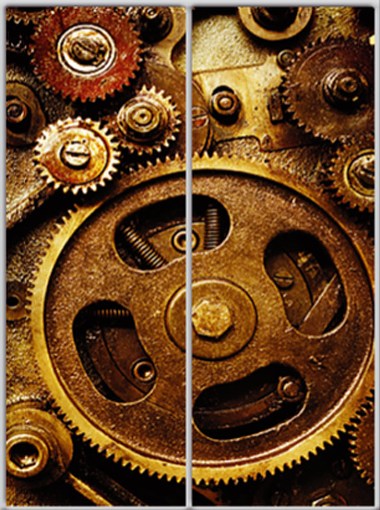 

Шкаф купе Luxe Studio Стандарт-1 Фотопечать Ретро 1400x2300x450 двухдверный