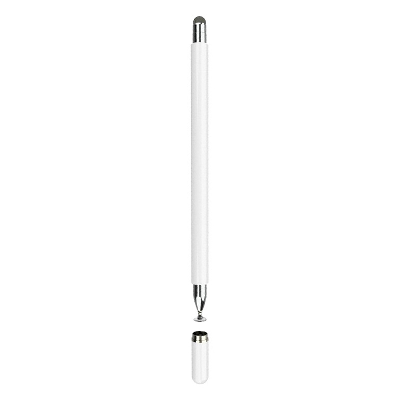 

Стилус универсальный Goojodoq 2 в 1 Capacitive Drawing Point Ball White