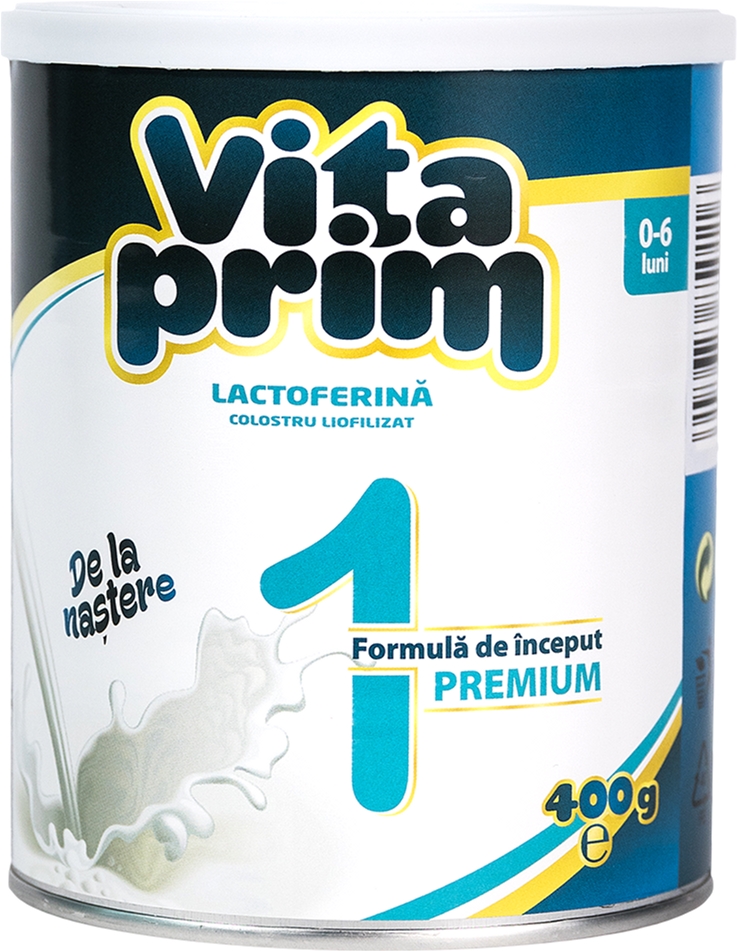 

Сухая молочная смесь Vitaprim 1 для детей с рождения до 6 месяцев 400 г (5947677850116)