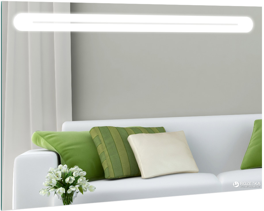 

Зеркало Liberta LED TODI 600х600 кн5 часыС фацет5