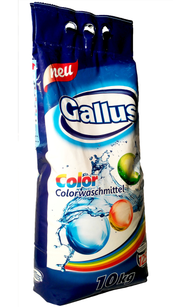 

Стиральный порошок Gallus Neu Color, 10 кг (Германия)