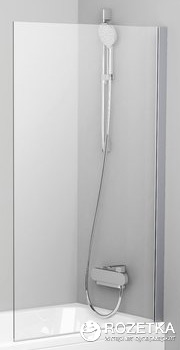 

Шторка для ванны RAVAK PVS1-80 Bright Alu+Glass Transparent 79840C00Z1