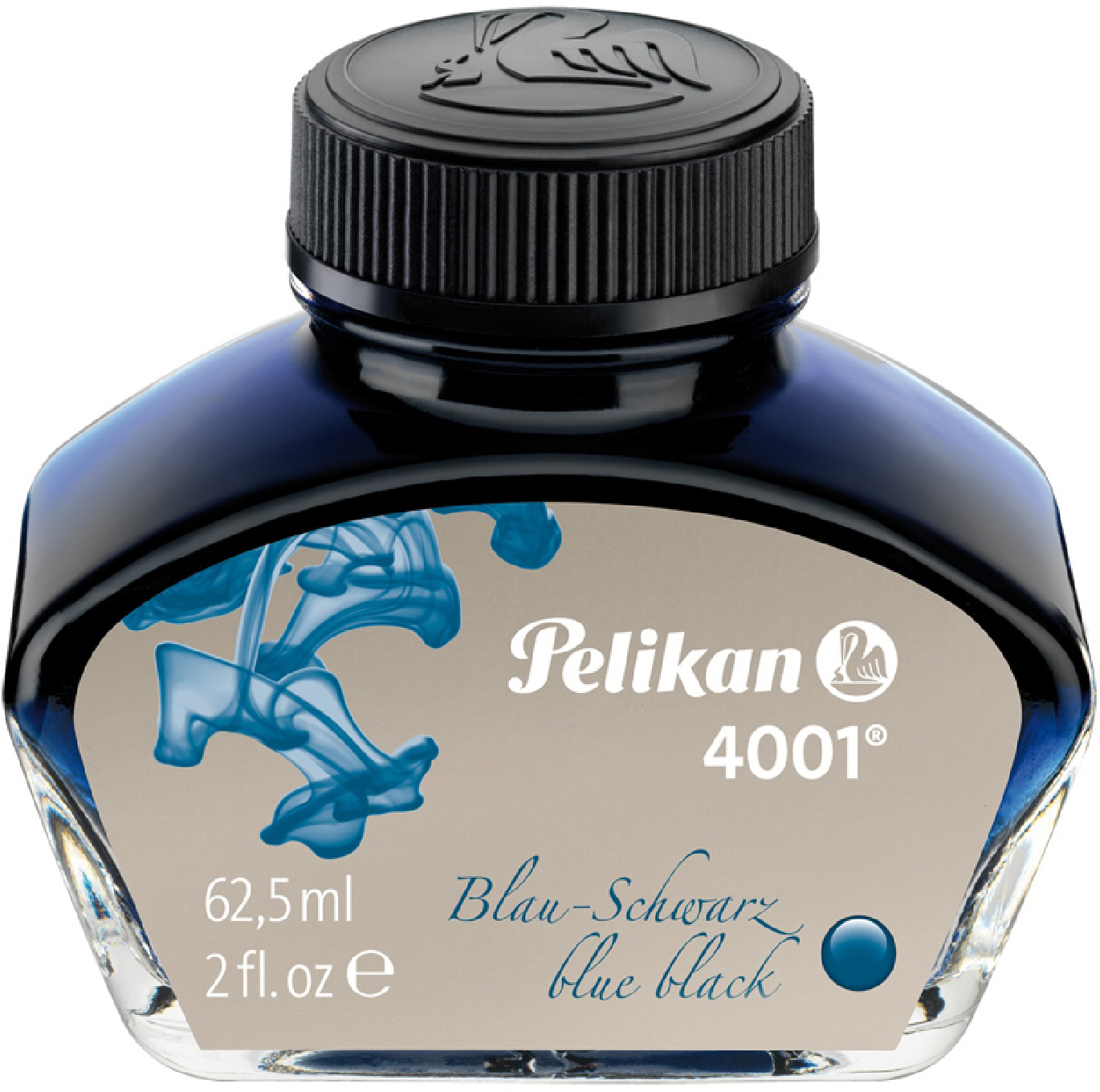 

Чернила Pelikan 4001 Blue-Black в стеклянном флаконе 62.5 мл Темно-синий (329151)