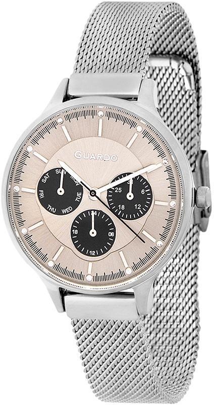 

Женские наручные часы Guardo P11636(m) SGr