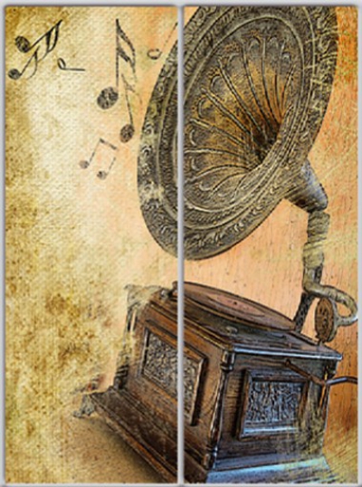 

Шкаф купе Luxe Studio Стандарт-1 Фотопечать Ретро-1 2000x2300x450 двухдверный