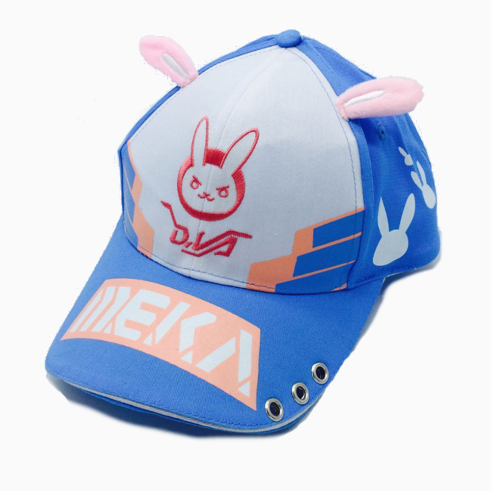 

Кепка бейсболка Rabbit Overwatch Dva Pink Rabbit Plush Овервотч Розовый Кролик BC OV R