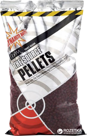 

Пеллетс Dynamite Baits The Source Carp Pellets 6 мм 900 г (DY064)