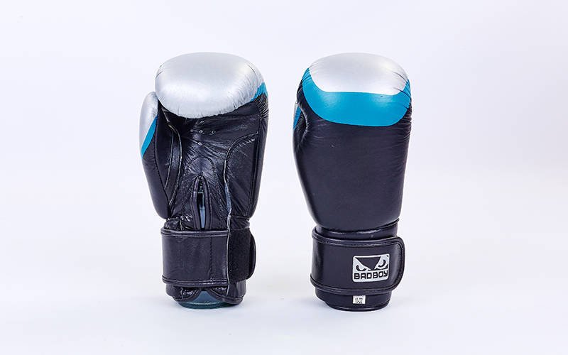 

Перчатки боксерские кожаные Bad Boy MA-5433-BK-1 вес 12oz Черный