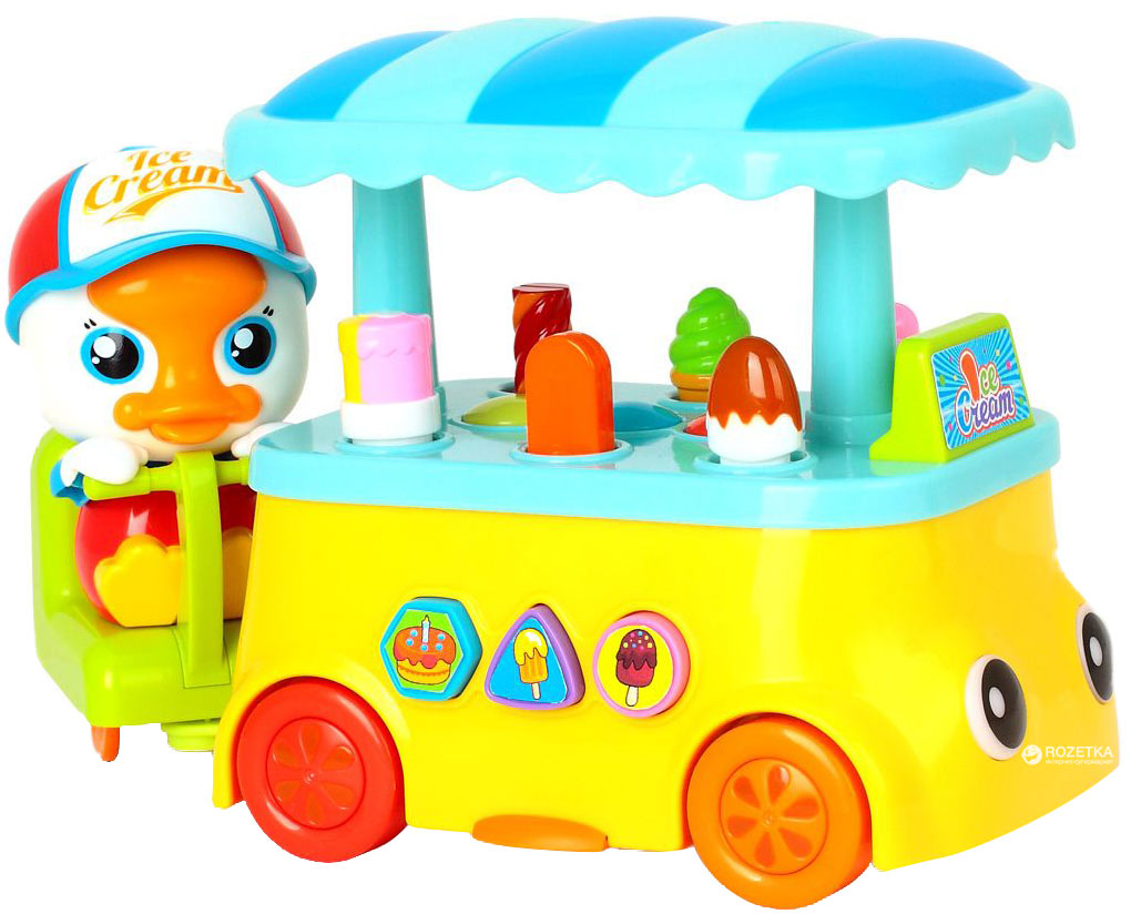 

Игрушка Huile Toys "Тележка с мороженным" (6101) (6944167170883)