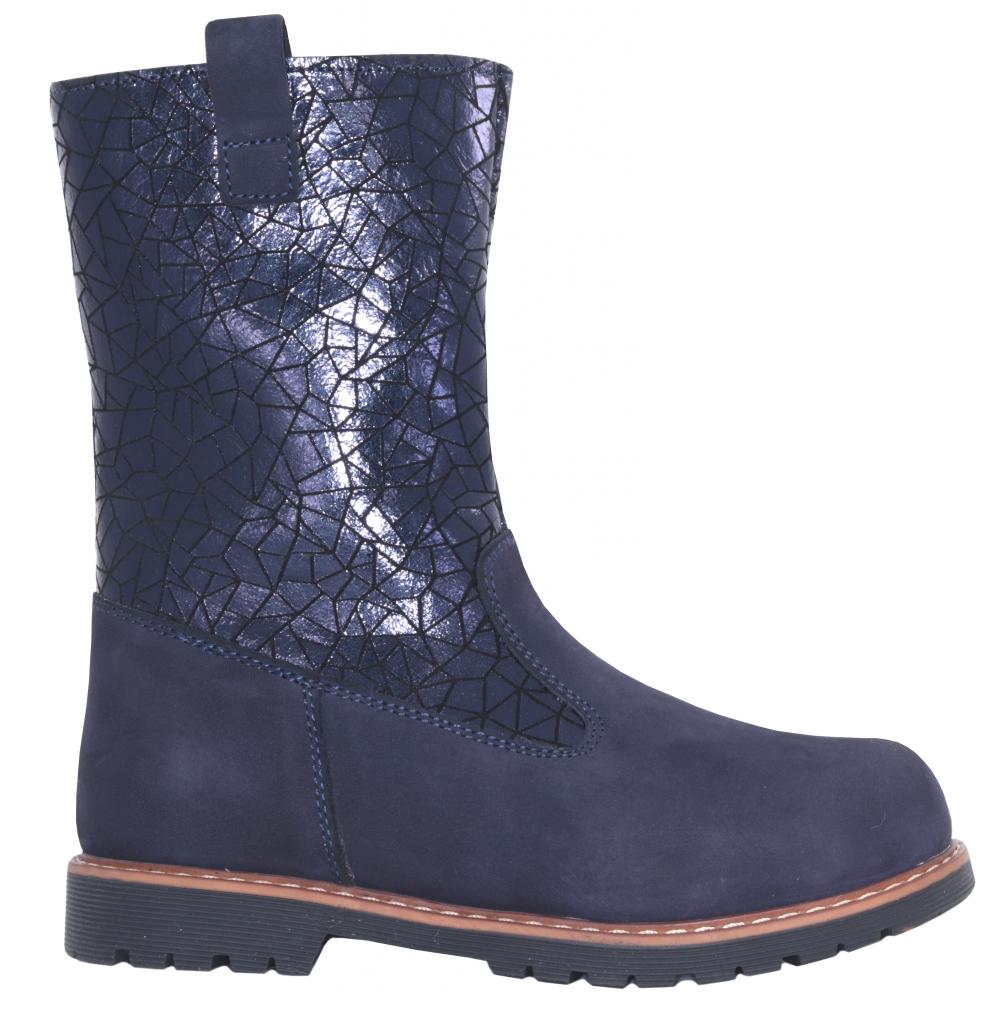 

Ботинки зимние TOPITOP 060 для девочек синие, нубук. Размер 30