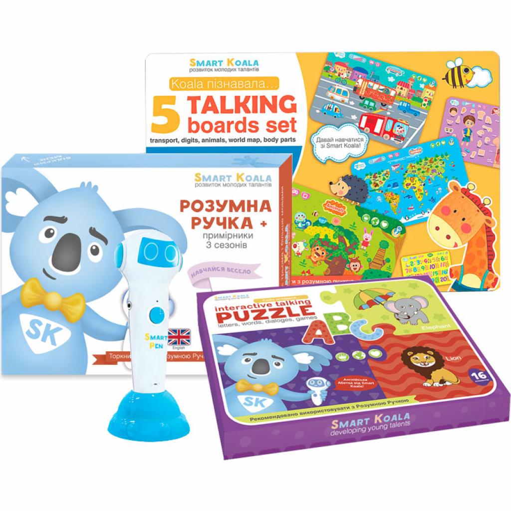 

Интерактивная игрушка Smart Koala Стартовый набор + Борд Интерактивный 5 в 1 + Smart Koala ABC (SKS05IN1ABC)