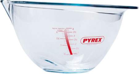 Акція на Миска Pyrex Expert Bowl с мерной шкалой 4.2 л (185B000) від Rozetka UA
