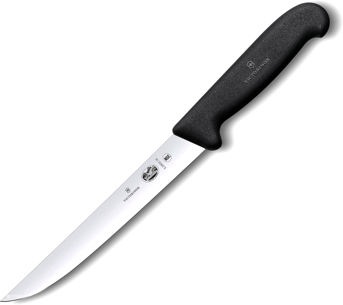 

Кухонный нож Victorinox Fibrox разделочный 180 мм Black (5.2803.18)