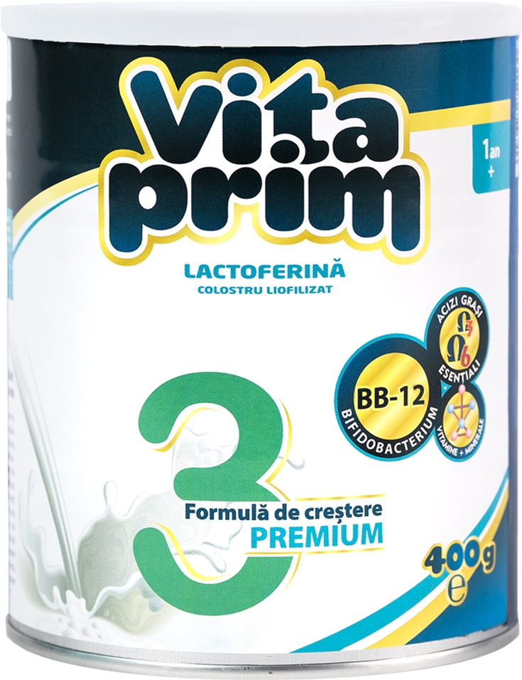 

Сухая молочная смесь Vitaprim 3 для детей от 1 года 400 г (5947677850130)