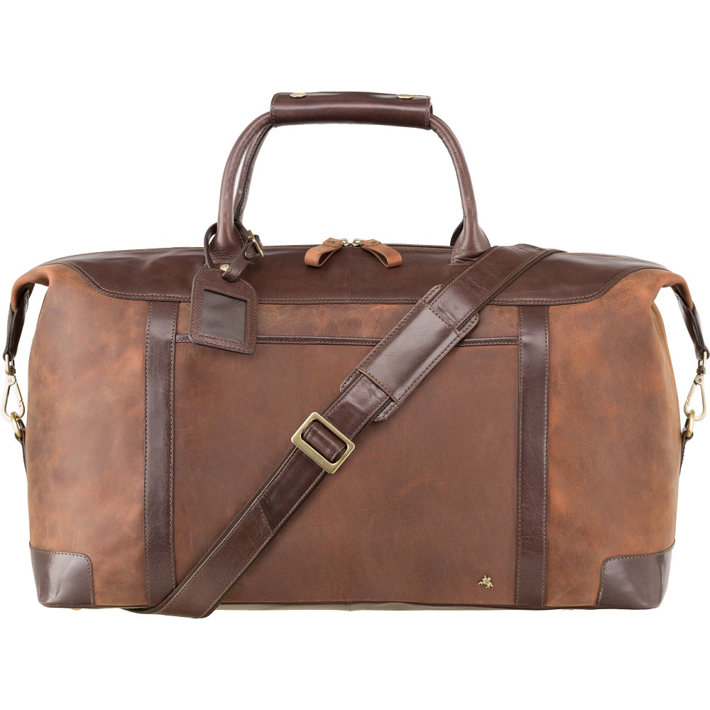 

Сумка дорожная кожаная Visconti TC152 Voyager Tan Merlin