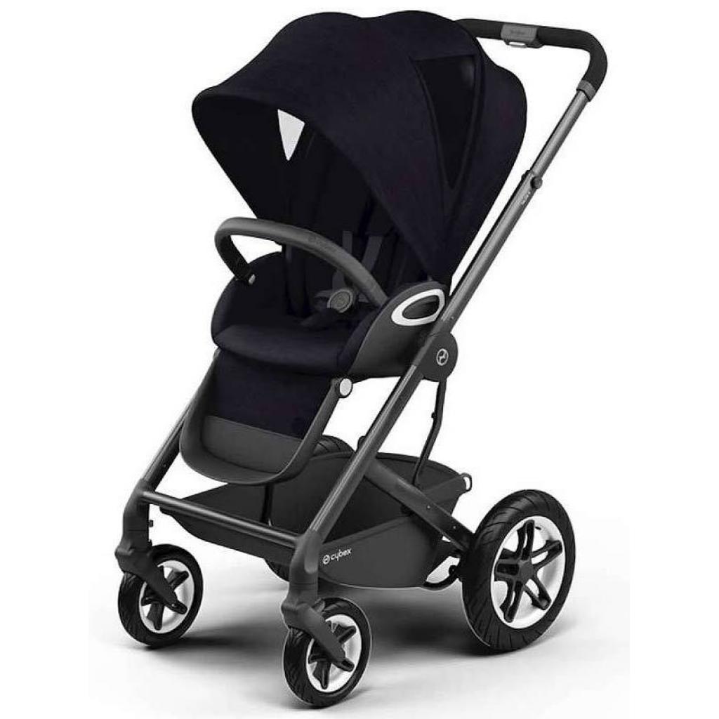 

Коляска Cybex Talos S Deep Black black (с бампером) (520001429)