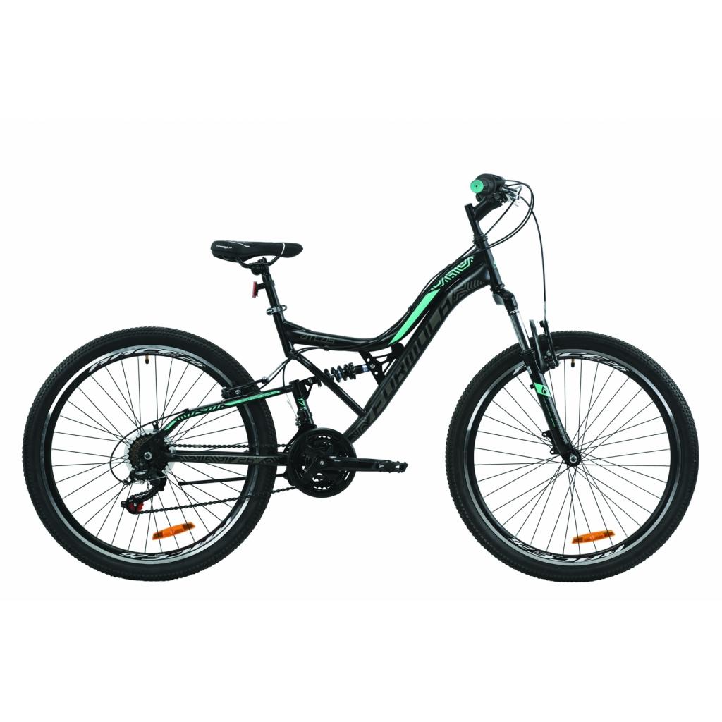 

Велосипед Formula 26" ATLAS AM2 Vbr рама-17" St 2020 черно-бирюзовый (OPS-FR-26-377)