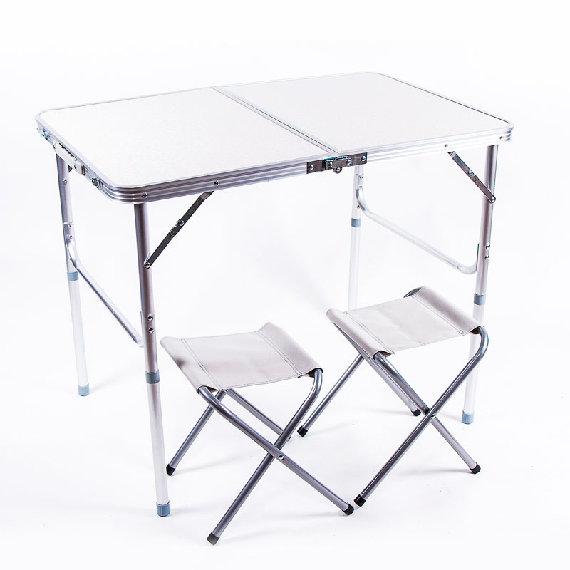 

Стол туристический + 2 стула Camping, код: HX-960