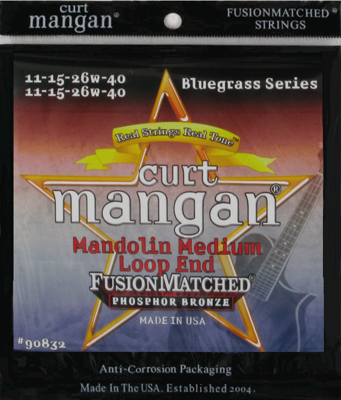 

Струны для мандолины Curt Mangan 90832 Med Phosphor (11-40)