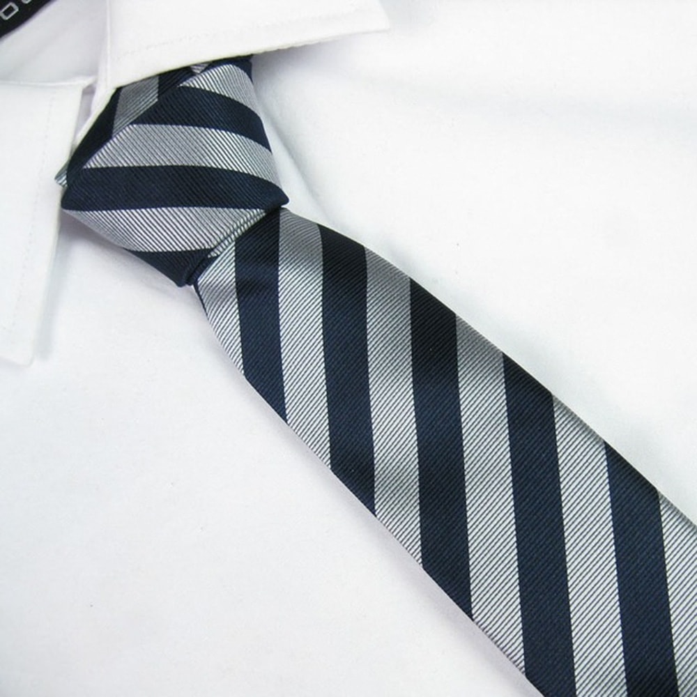 

Галстук Bow Tie House синий в полоску 6 см 09310
