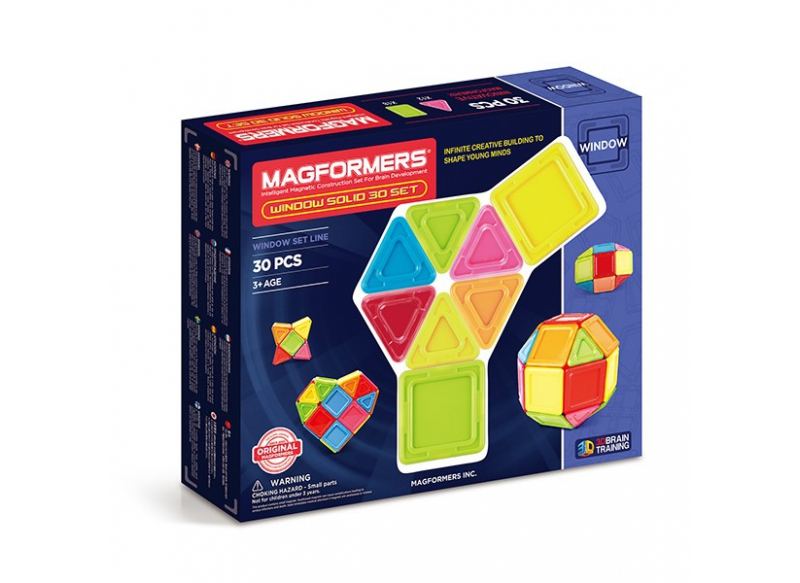 

Магнитный конструктор Magformers 3D окошки, 30 эл. (714006)