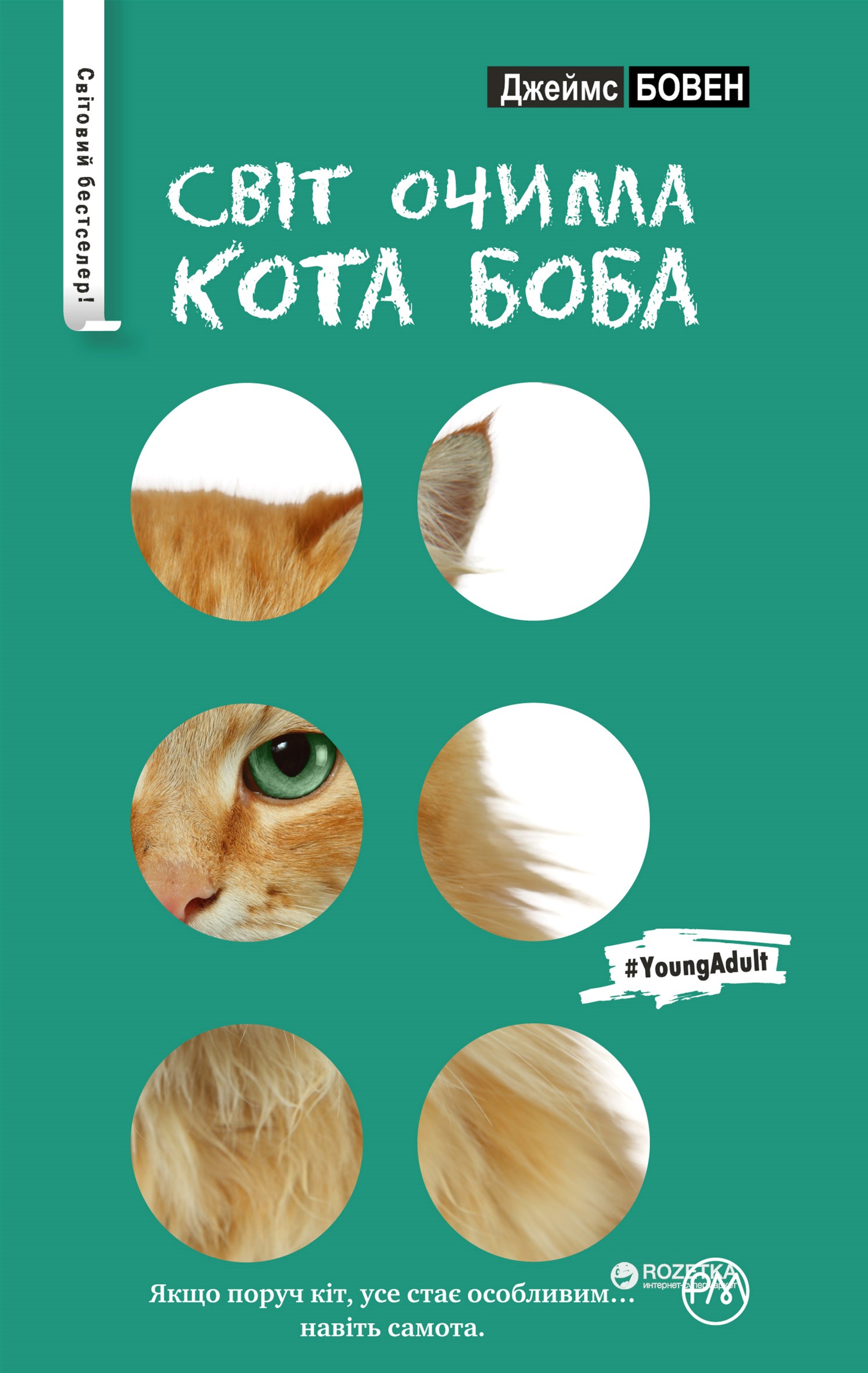 

Світ очима кота Боба (серійна) - Джеймс Бовен (9789669171528)