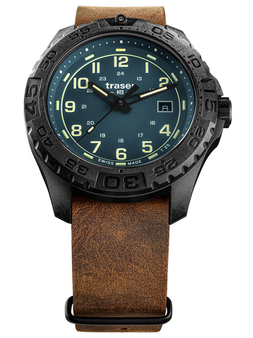 

Часы Traser H3 109040 P96 OdP Evolution petrol Herren 44mm 20ATM