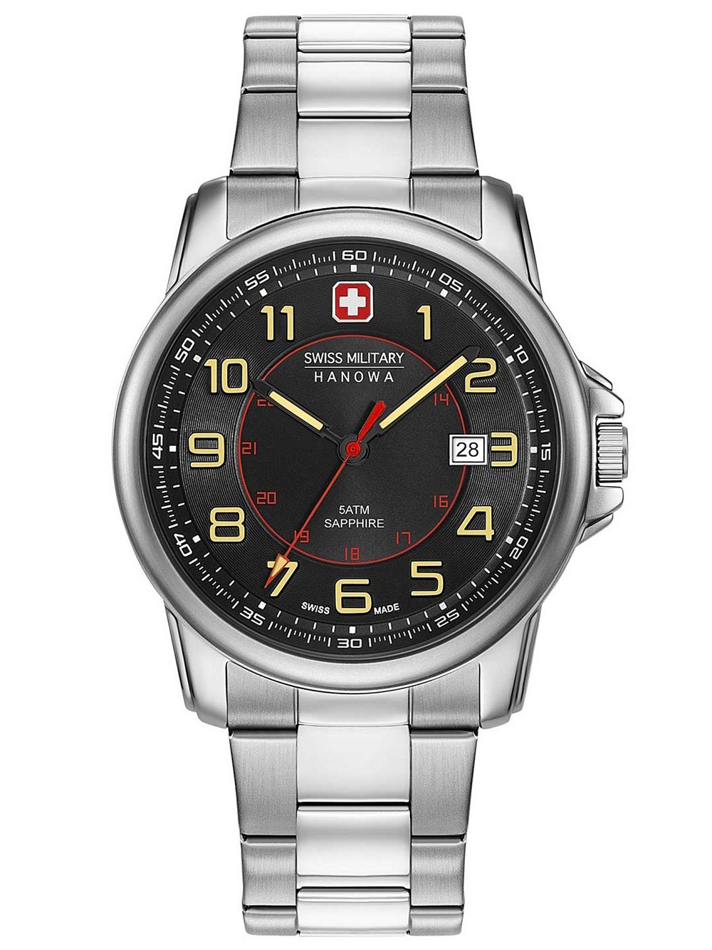 

Часы Swiss Military Hanowa 06-5330.04.007 Swiss Grenadier Herren 43mm 5ATM
