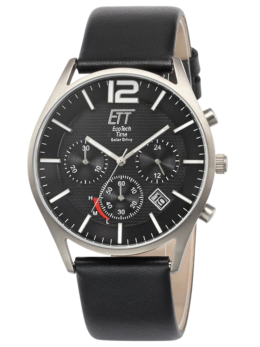 

Часы ETT EGT-12051-21L Solar Drive Sahara Chronograph 42mm 5ATM