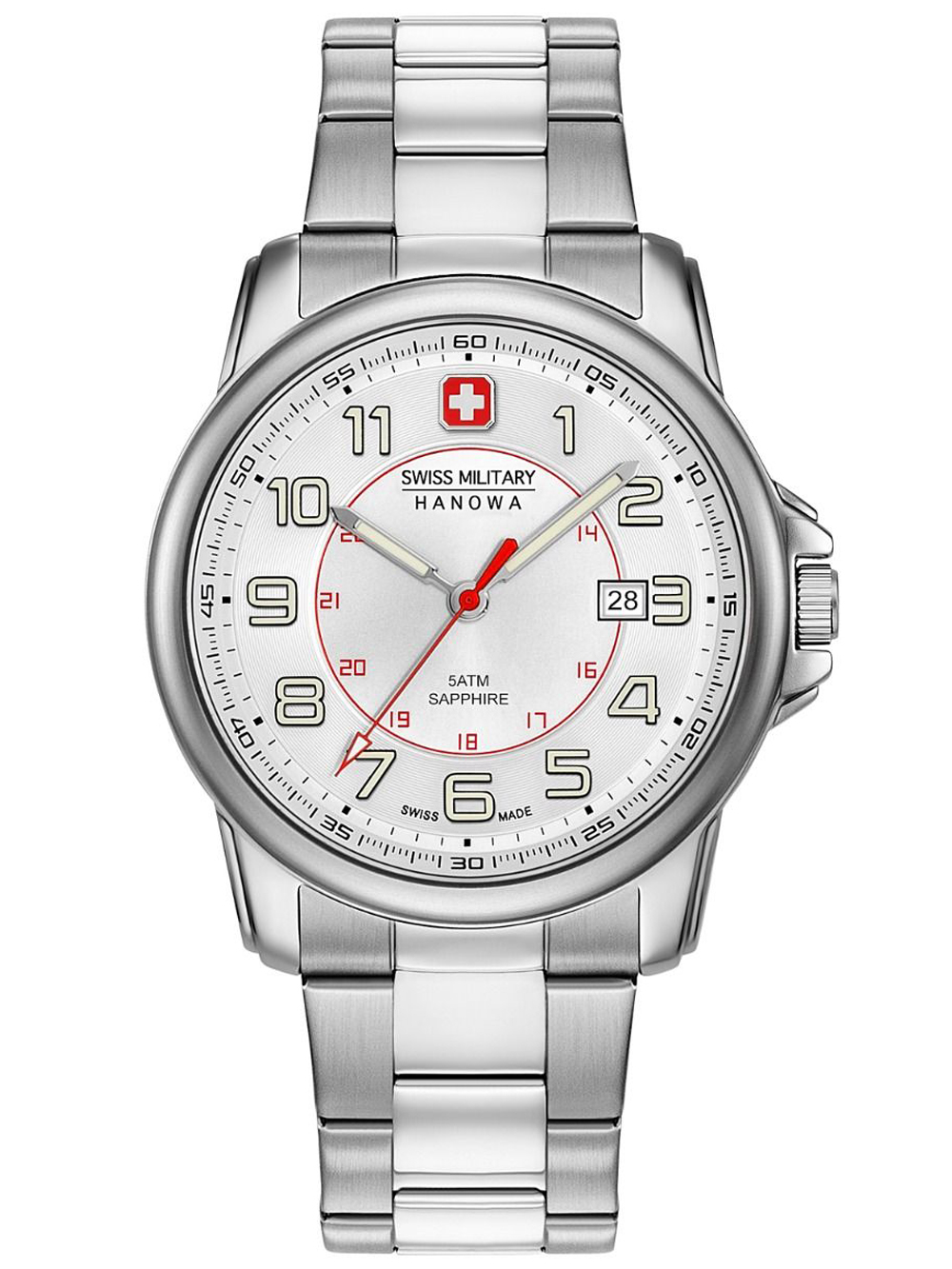 

Часы Swiss Military Hanowa 06-5330.04.001 Swiss Grenadier Herren 43mm 5ATM