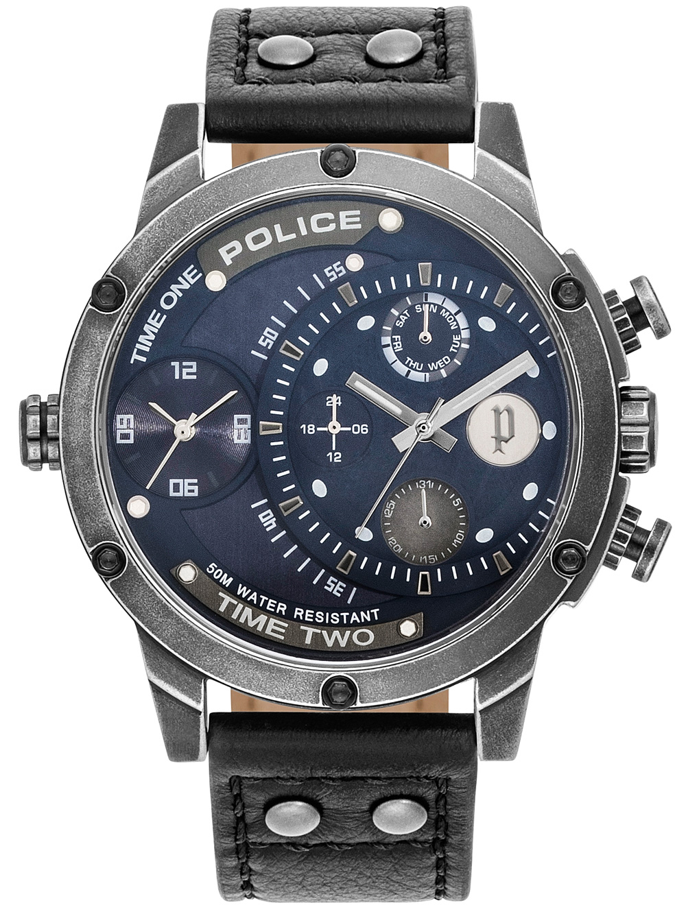 

Часы Police PL15982JSQ.03 Adder Herren 49mm 3ATM