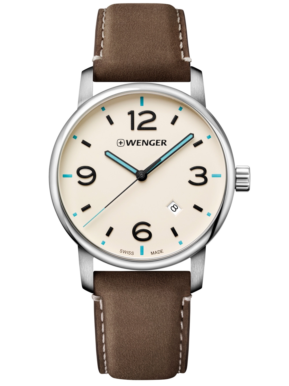 

Часы Wenger 01.1741.118 Urban Metropolitan Herren 42mm 10ATM